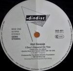 Arlene Phillips' Hot Gossip – I Don't Depend On You 12” Maxi Single Plak - Görsel 3