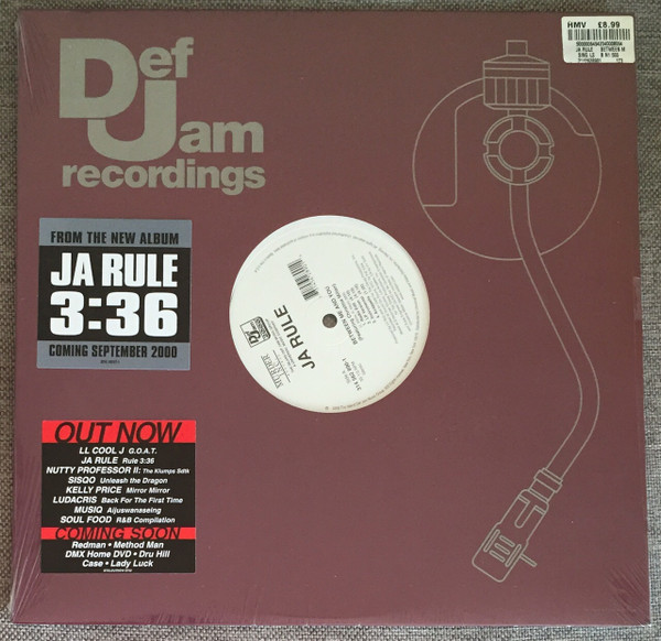 Ja Rule – Between Me And You 12'' Maxi Single Plak