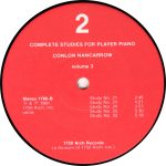 Conlon Nancarrow – Complete Studies For Player Piano Volume Three LP Plak - Görsel 4