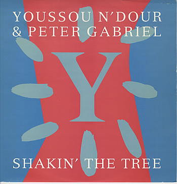 Youssou N'Dour & Peter Gabriel – Shakin' The Tree 12'' Maxi Single Plak