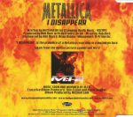 Metallica – I Disappear CD Single - Görsel 2