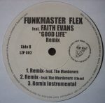 Funkmaster Flex Featuring Faith Evans – Good Life (The Remixes) 12'' Maxi Single Plak - Görsel 2