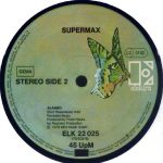 Supermax – African Blood 12'' Maxi Single Plak - Görsel 4