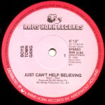 Boys Town Gang – Just Can't Help Believing 12'' Maxi Single Plak - Görsel 4