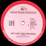 Boys Town Gang – Just Can't Help Believing 12'' Maxi Single Plak - Görsel 3