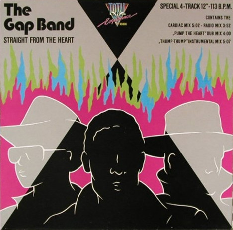 The Gap Band – Straight From The Heart 12'' Maxi Single Plak