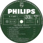 France Gall – France Gall LP Plak - Görsel 3