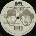 MAW Feat. Puppah Nas-T & Denise – Work (Remixes) 12'' Maxi Single Plak (House) - Görsel 3