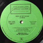 Omar Ben Jilali And The Casbah Group – Night In The Casbah LP Plak - Görsel 4