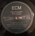 John Abercrombie, Marc Johnson , Peter Erskine – John Abercrombie, Marc Johnson, Peter Erskine LP Plak - Görsel 3