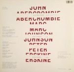John Abercrombie, Marc Johnson , Peter Erskine – John Abercrombie, Marc Johnson, Peter Erskine LP Plak - Görsel 2