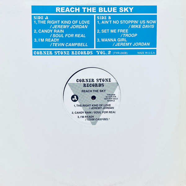 Corner Stone Records Vol.2 -Reach The Blue Sky- 12'' Maxi Single Plak