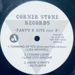 Corner Stone Records Vol.16 -Party 2 Nite Part 2- 12'' Maxi Single Plak - Görsel 2