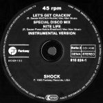 Shock – Nite Life / Let's Get Crackin'12'' Maxi Single Plak (Electro) - Görsel 2