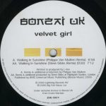 Velvet Girl – Walking In Sunshine 12” Maxi Single Plak (Trance) - Görsel 3