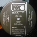 Garçons – French Boy 12” Maxi Single Plak - Görsel 3