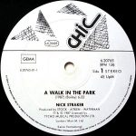 Nick Straker – A Walk In The Park 1987 12” Maxi Single Plak - Görsel 3