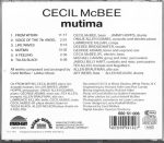 Cecil McBee – Mutima CD - Görsel 2
