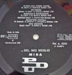 Mina – ...Del Mio Meglio LP Plak - Görsel 4
