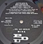 Mina – ...Del Mio Meglio LP Plak - Görsel 5