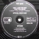 Stone – Girl I Like The Way That You Move 12'' Maxi Single Plak