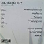 Eray Düzgünsoy – Şifalı Otlar İçin Postüdler CD - Görsel 2