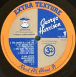 George Harrison – Extra Texture (Read All About It) LP Plak - Görsel 4