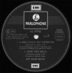 Pet Shop Boys – West End Girls (Dance Mix) 12'' Maxi Single Plak - Görsel 4