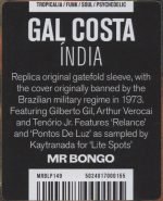 Gal Costa – Índia LP Plak - Görsel 5