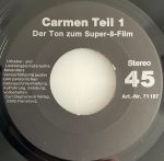 Unknown Artist – Carmen 45lik Plak - Görsel 3