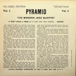 The Modern Jazz Quartet – Pyramid - Vol. 2 45lik Plak - Görsel 2