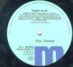 Rita Pavone – Fuggire Da Qui LP Plak - Görsel 3
