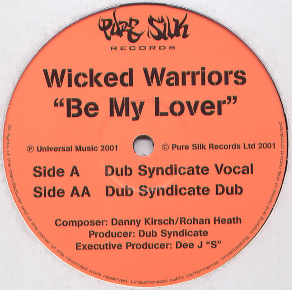 Wicked Warriors – Be My Lover 12'' Maxi Single Plak (Early House)