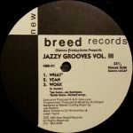 Glamco Productions – Jazzy Grooves Vol. III 12'' Maxi Single Plak (Acid Jazz)