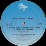 The Real Thing – Can You Feel The Force ('86 Mix) 12'' Maxi Single Plak - Görsel 3