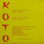 Koto – Jabdah 12'' Maxi Single Plak - Görsel 2