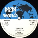 Koto – Jabdah 12'' Maxi Single Plak - Görsel 4