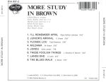 Clifford Brown – More Study In Brown CD - Görsel 2