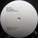 Luke Fair – Kritical / Let U Know 12'' Maxi Single Plak (Progressive House) - Görsel 2