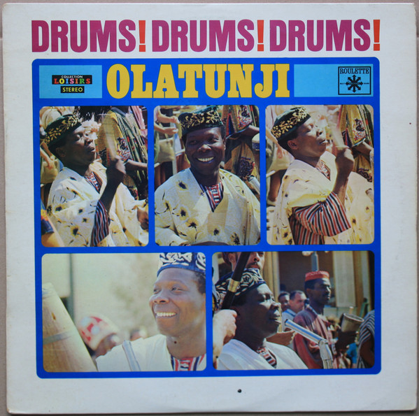 Olatunji – Drums! Drums! Drums! LP Plak