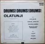 Olatunji – Drums! Drums! Drums! LP Plak - Görsel 2