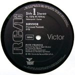Mike Francis – Survivor 12” Maxi Single Plak - Görsel 3