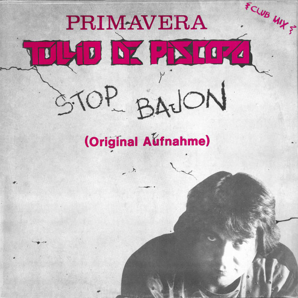 Tullio De Piscopo – Stop Bajon (Primavera) 12'' Maxi Single Plak