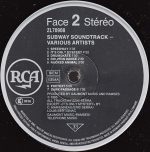 Eric Serra – Subway (Original Soundtrack From The Movie) LP Plak - Görsel 4