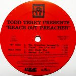 Todd Terry – Reach Out Preacher 12'' Maxi Single Plak (Early House)