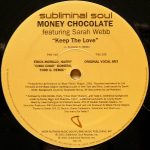 Money Chocolate Featuring Sarah Webb – Keep The Love 12'' Maxi Single Plak (House) - Görsel 3