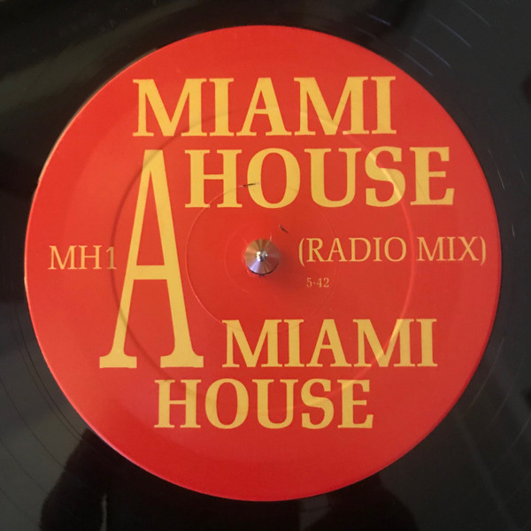 Miami House – Miami House 12'' Maxi Single Plak (Early House)