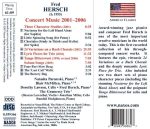 Fred Hersch - Natasha Paremski • Blair McMillen • Dorothy Lawson • Fred Hersch • The Gramercy Trio – Concert Music 2001-2006 CD - Görsel 2