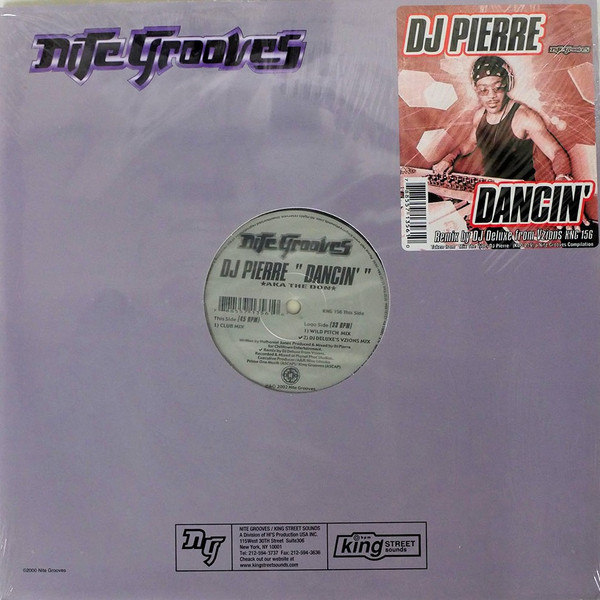 DJ Pierre AKA The Don – Dancin' 12'' Maxi Single Plak (House)