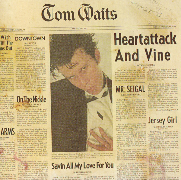 Tom Waits – Heartattack And Vine CD